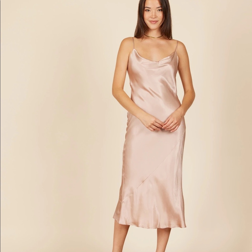 Park and Fifth Waldorf Dress in Dusty Blush